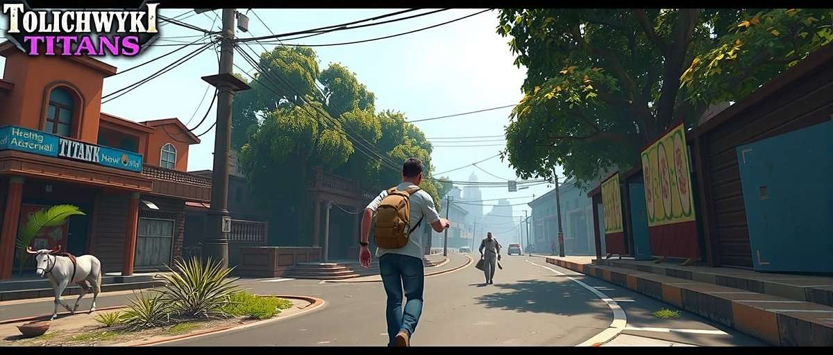 Tolichowki Titans Gameplay Tolichowki Titans gameplay screenshot showing character running through streets of Hyderabad
