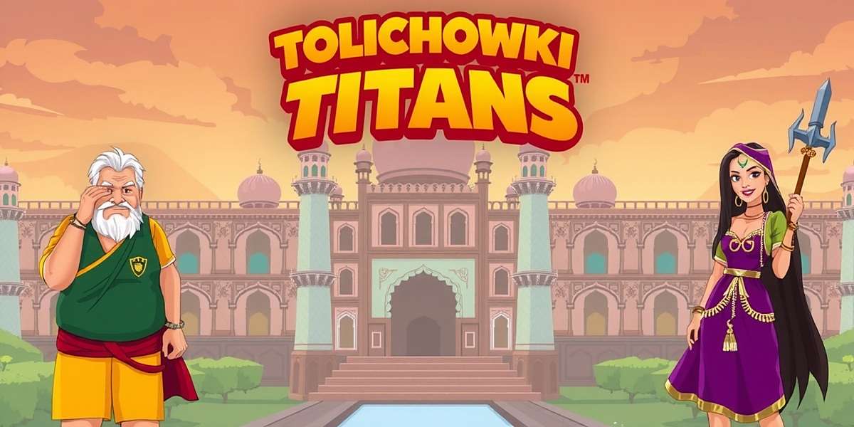 Tolichowki Titans Official Cover Tolichowki Titans game cover featuring Hyderabad cityscape and characters in traditional attire